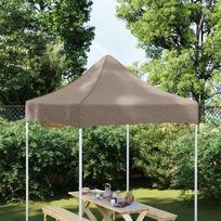 Proginės palapinės stogas taupe spalvos 2x2m 270 g/m²
