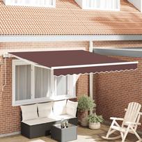 Automatinė ištraukiama markizė rudos spalvos 300x250cm
