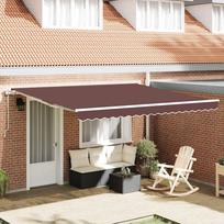 Automatinė ištraukiama markizė rudos spalvos 400x300cm