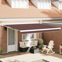 Automatinė ištraukiama markizė rudos spalvos 400x300cm