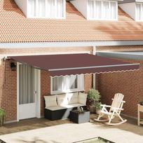 Automatinė ištraukiama markizė rudos spalvos 400x300cm