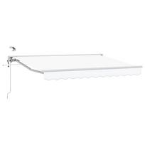 Elektrinė ištraukiama pavėsinė Baltas 25 x 2 m