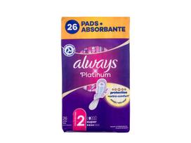 Always Platinum Super Higieniniai įklotai 26ml intymios higienos priemonės Moterims