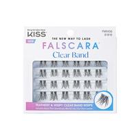 Kiss False eyelashes Falscara Multipack - Clear band Dirbtinės blakstienos blakstienų tušas Moterims