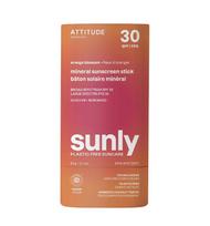 Attitude Mineral protection stick for the body Orange Blossom SPF 30 Sunly (Mineral Sunscreen Stick) 60 g 60ml apsauginė priemonė nuo saulės Moterims