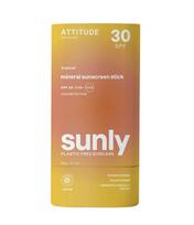 Attitude Mineral protection stick for the body Tropical SPF 30 Sunly (Mineral Sunscreen Stick) 60 g 60ml apsauginė priemonė nuo saulės Moterims