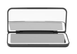 Concept "v" design Cosmetic pocket mirror with LED lighting black KZ2020 kosmetikos įrankiai ir priedai Moterims