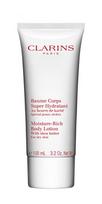 Clarins moisture rich body lotion with shea butter 100ml kūno odos drėkinimo priemonė Moterims