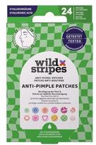 Wild Stripes Groovy Protect Hydrocolloid Acne Patches with Hyaluronic Acid (Anti-Pimple Patches) 24 pcs veido odos priežiūra Moterims