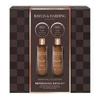 Baylis & Harding Black Pepper & Ginseng Gift Set vonios ir dušo priemonė Vyrams
