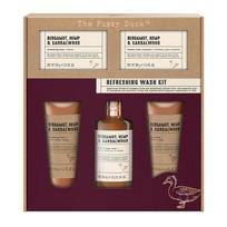 Baylis & Harding Bergamot, Hemp & Sandalwood Body Care Gift Set 5 pcs makiažo valiklis Vyrams