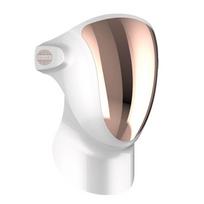Palsar 7 Professional LED treatment mask for face and neck with charging station (White, Gold) veido priežiūros prietaisas Moterims