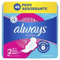 Always Super sanitary napkins 48 pcs Intymioji higiena Įklotai ir higieniniai paketai Moterims