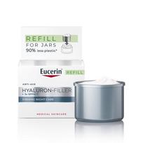 Eucerin Replacement refill for Hyaluron-Filler+3x Effect firming night cream (Firming Night Care Refill) 50 ml 50ml dermatologinis naktinis veido kremas Moterims