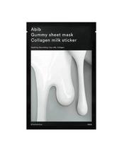 Abib Collagen Milk Sticker (Gummy Sheet Mask) 27ml korėjietiška lakštinė veido kaukė Moterims