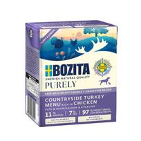 Konservai jauniems šunims Bozita Purely Dog Puppy & Junior su kalakutiena ir vištiena, 370 g, 6 vnt.