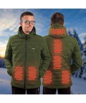 Vyriška šildoma striukė W-TEC HEATborg - Chaki