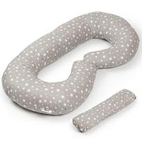 FLUMI nėščiosios ir maitinimo pagalvė TYPE C, Grey Stars