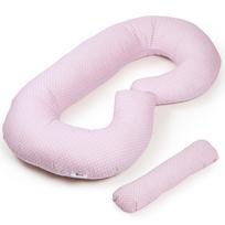 FLUMI nėščiosios ir maitinimo pagalvė TYPE C, Pink Dots