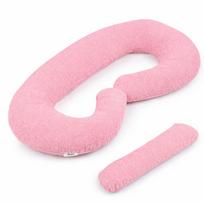FLUMI nėščiosios ir maitinimo pagalvė TYPE C TEDDY, Pink