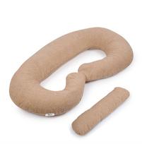 FLUMI nėščiosios ir maitinimo pagalvė TYPE C TEDDY, Dark Beige