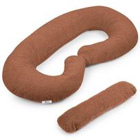 FLUMI nėščiosios ir maitinimo pagalvė TYPE C TEDDY, Chocolate