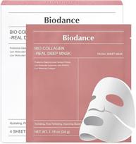 Biodance Bio Collagen Real Deep Mask veido kaukė su kolagenu, 4 vnt.