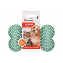 Laižymo kilimėlis gyvūnui Flamingo Lick Pad Petrol Lick Pad Jummie Petrol S, 15 cm