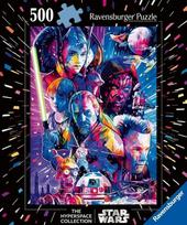 Dėlionė Ravensburger Star Wars The Phantom Menace, 70 cm x 50 cm, 500 vnt., įvairių spalvų