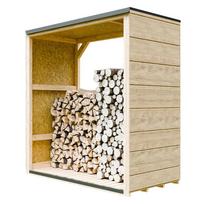 Sodo daiktadėžė, su grindimis Timbela SmartSide M980-1, 75 cm x 153 cm x 159 cm, rusva sp.