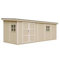 Sodo namelis Timbela SmartSide M941, 604 cm x 236 cm x 231 cm, rusva sp.