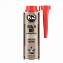 Automobilinis valiklis K2 BENZIN GO!, purkštukų ir kuro sistemai, 250 ml.