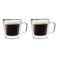 Iš stiklo puodeliai 2 vnt. espreso/su dviguba sienele 80 ml Diva – Vialli Design