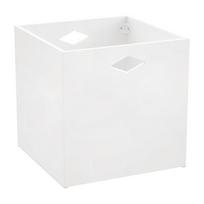 Baltos spalvos vaikiška daiktadėžė 30x30x30 cm Luca – Cam Cam Copenhagen