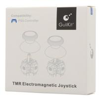 GuliKit TMR Joystick elektromagnetinė valdymo svirtis su dangteliais skirta Playstation PS5 valdikliams - 2vnt. dėžutėje