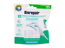 Biorepair Antibacterial Disposable Interdental Floss Dantų siūlas 36ml tarpdančių siūlas Unisex