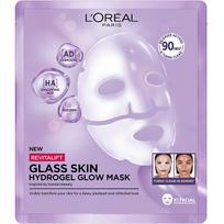 Loreal Hydrogel brightening mask Filler Glass Skin Mask 25ml drėkinamasis veido kremas Moterims