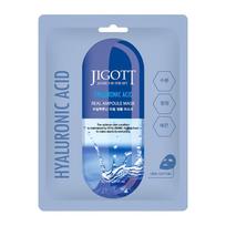 Jigott Jigott Jigott Hyaluronic Acid Real Ampoule Mask 27 ml 0 27ml korėjietiška lakštinė veido kaukė