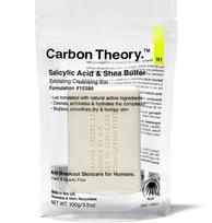 Carbon Theory Cleansing facial soap Salicylic Acid & Shea Butter (Exfoliating Cleansing Bar) 100 g 100ml veido odos priežiūra