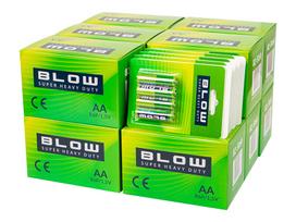 BLOW YPATINGAI STIPRIOS AA R06P BATERIJŲ DĖŽUTĖ LIZDINĖJE PAKUOTĖJE