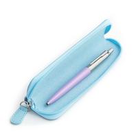 Parker Jotter Originals Lilac Tušinuko dovanų rinkinys su mėlynu dėklu