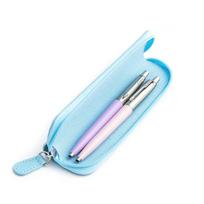 Parker Jotter Originals Lilac ir Pink Tušinukų dovanų rinkinys su mėlynu dėklu