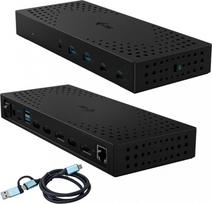 USB 3.0 / USB-C / Thunderbolt, 3x 4K Docking Station Gen 2 + Power Delivery 100W | CATRIPLE4KDOCKPD2 | 8595611706073
