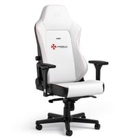 Žaidimų kėdė Noblechairs Hero Resident Evil Umbrella, 48 x 52 x 130 - 139 cm, balta sp.