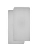 Paklodė su guma 40x80/90cm. 2vnt, Meyco Baby (Light grey)