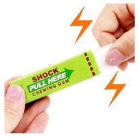 Vakarėlio pokštas Kramtomoji guma-Elektrošokas