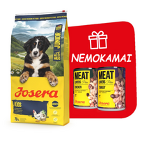 JOSERA Kids 12,5 kg + Josera Meatlovers 2x400g NEMOKAMAI