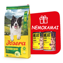 JOSERA Hypoallergenic 12,5kg + Josera Meatlovers 2x400g NEMOKAMAI