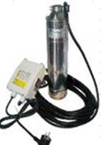 Giluminis siurblys DELFIN SUB150, Kėlimo aukštis 100 m, našumas 40 l/min, galia 1,1kW