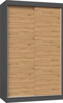 Topeshop IGA 120 ANT/ART B bedroom wardrobe/closet 7 shelves 2 door(s) | IGA 120 ANT/ART B | 5904507202033